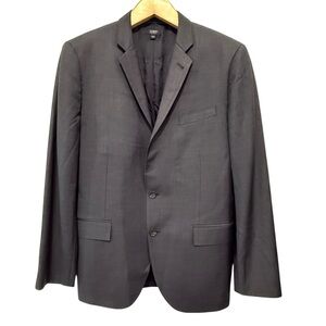 J. Crew Ludlow Jacket Italian Worsted Wool Charcoal Blazer Sports Coat Size 44R
